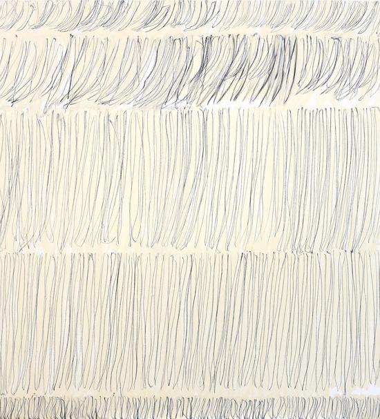 Lee, Kun-Yong_Body Scape 76-1-2017_2017_Pencil,Acrylic on canvas_171x151cm