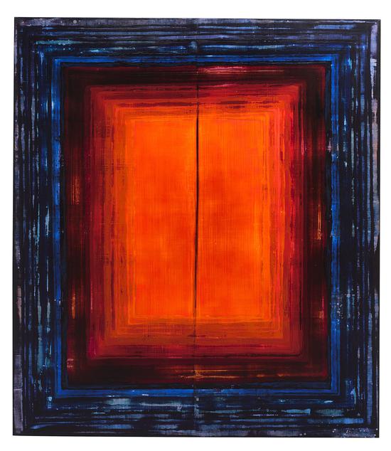 《引力4》200X175 cm 水性树脂 2019