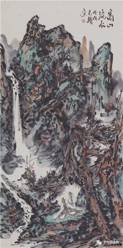 范扬 高山流水 136cm×68cm