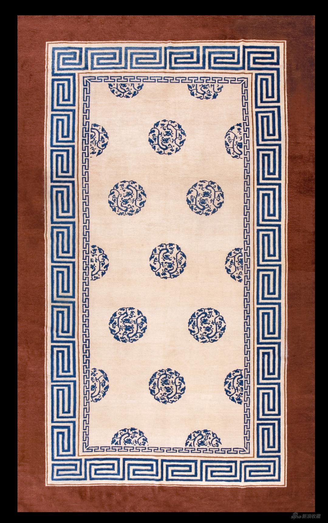 《中国地毯》，Chinese-Mongolian Rugs， 来自ANTIQUE RUG STUDIO（纽约）