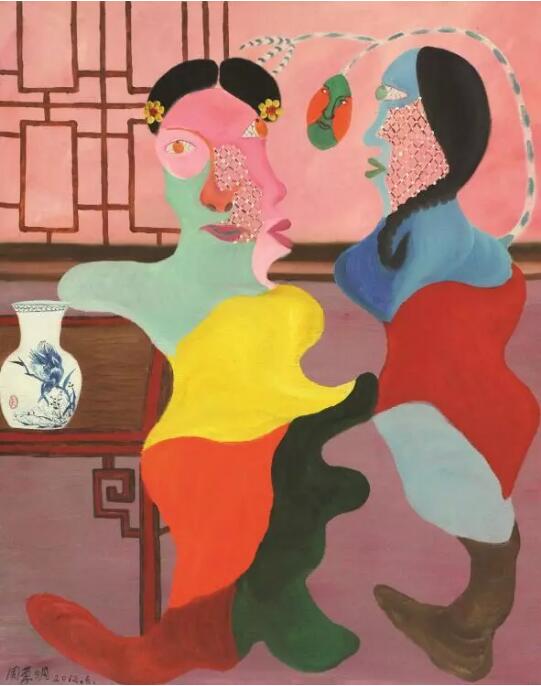 周惠明 中国魂系 80cm x100cm 2012年6月