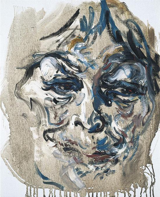 Maggi Hambling_Henrietta， June 1998_Oil on canvas_53x43cm