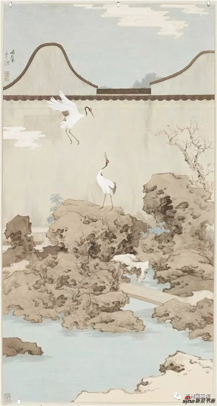 方向乐 苏园秋逸 210×120cm