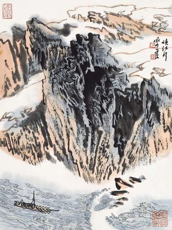 拍品第九开《峡江行》