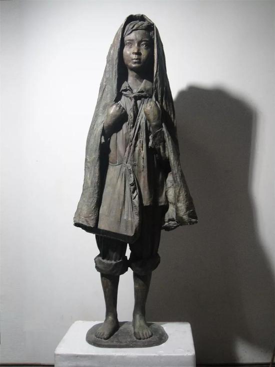 刘大力 希望 雕塑 130cm×50cm×40cm 1999年 第九届全国美展