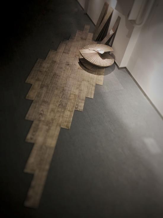《木地板》 韩行 白卡纸烟熏技术，密度板 尺寸可变 2016