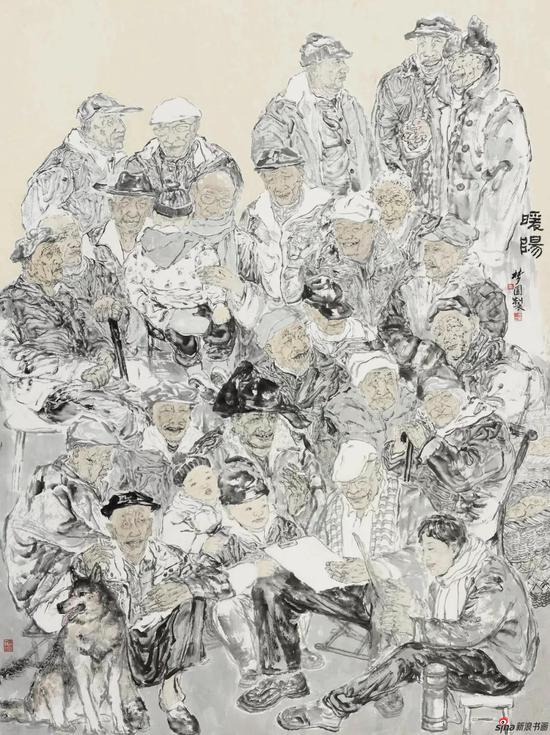 金梦圆《暖阳》240x178cm2018