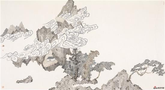 家山太湖渌96×178cm·2018年