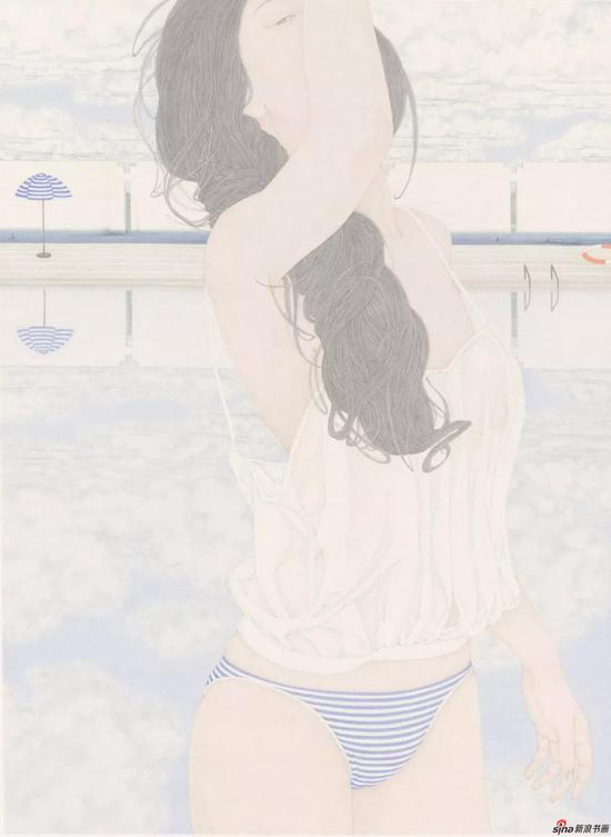 张见 蓝色假期之四 68.5×50cm