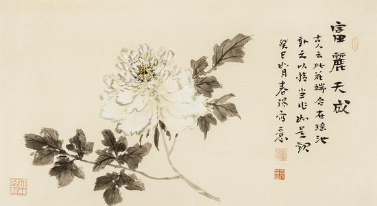 霍春阳 《富丽天成》 37x67cm