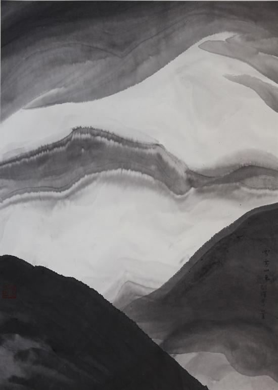 雪霁山色 90x65cm 2014