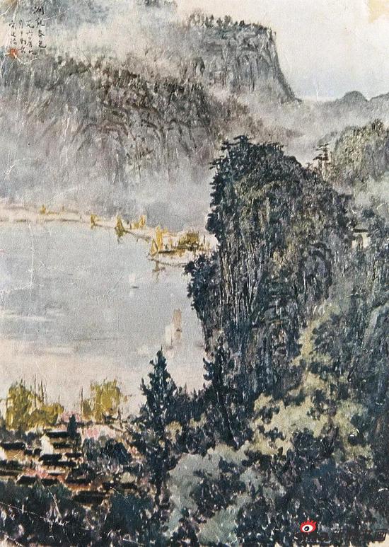《洞庭春色》 97cm×70cm 1960年