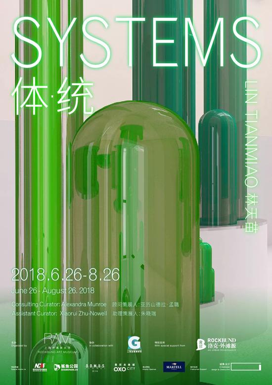 “林天苗:体·统”展览海报