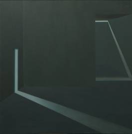 Echo series No.9， 120cm x 120cm， oil on canvas， 2012