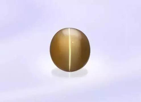 图中为金绿猫眼