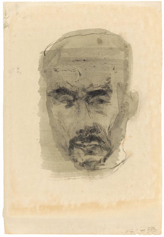 10 陈心懋 《民国人物系列-5》 纸本设色 36cm x 25cm 2014年