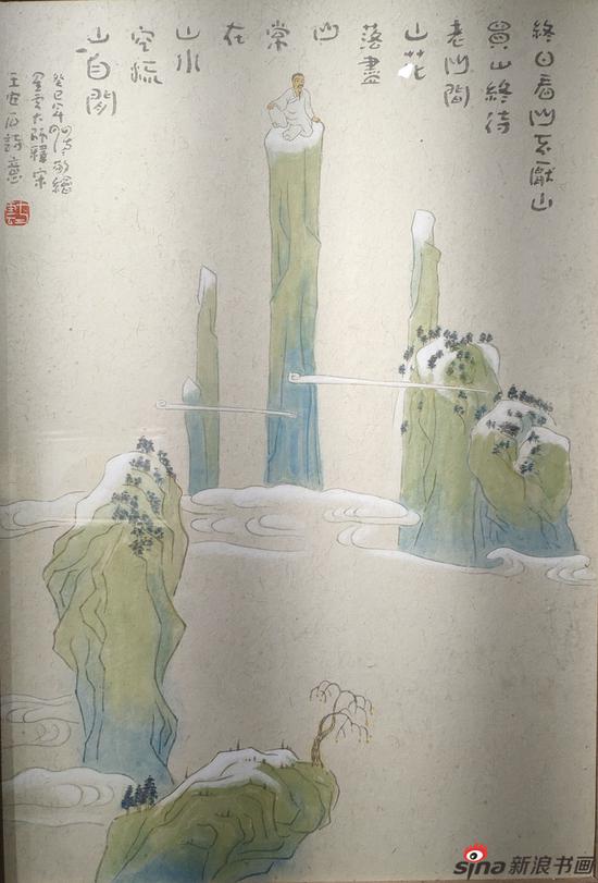 方云作品《禅画三》