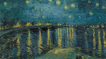 梵高的《星夜》究竟是受谁启发