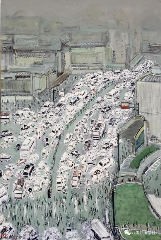 城市命运·5 100x150cm 2011年