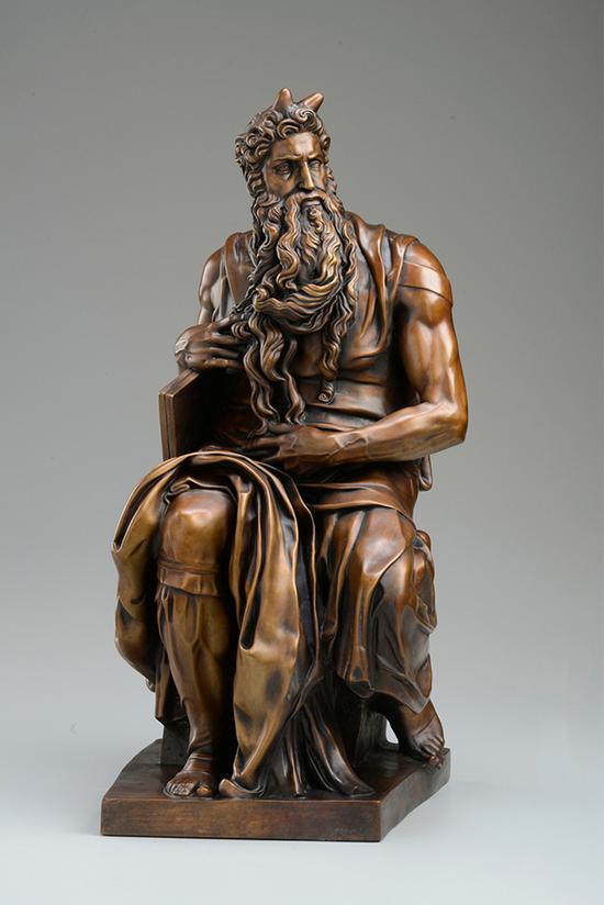 米开朗基罗 Moses （摩西） 2015年 青铜雕塑 56 x 25 x 28cm