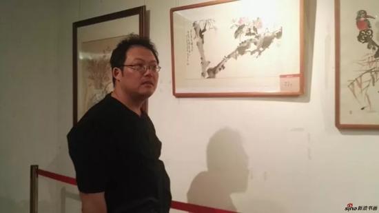 青年花鸟画家杜斌先生