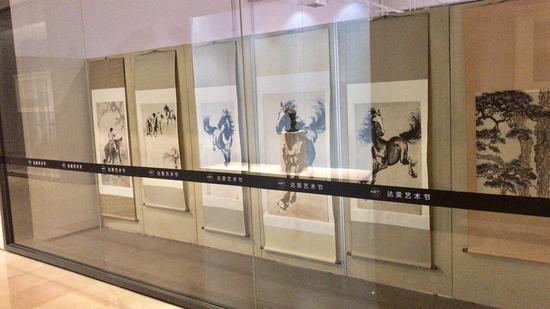 徐悲鸿大师作品展出