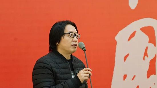 中国国家画院创研部副主任赵培智致辞