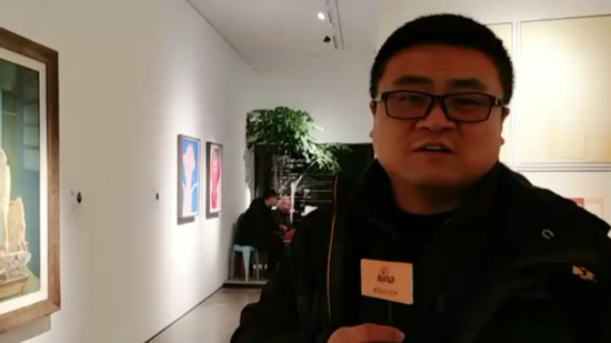 艺术家王克俊接受新浪当代采访