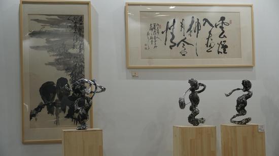 夏振亚携最新力作亮相2019“一带一路”艺术上海