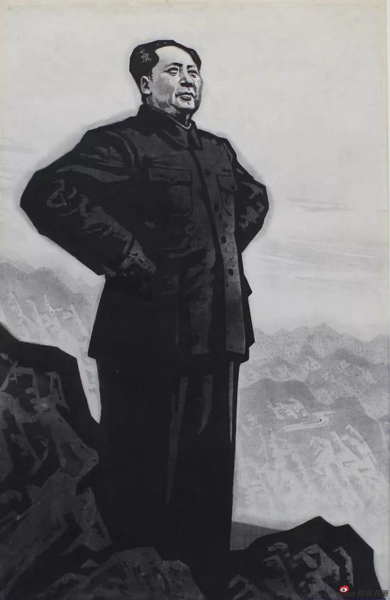 《 伟大的导师永垂不朽》1978年 91.2X59.3