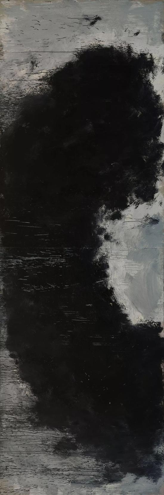 张方白 《虹2016-2》 200X600cm 布面油画 2016