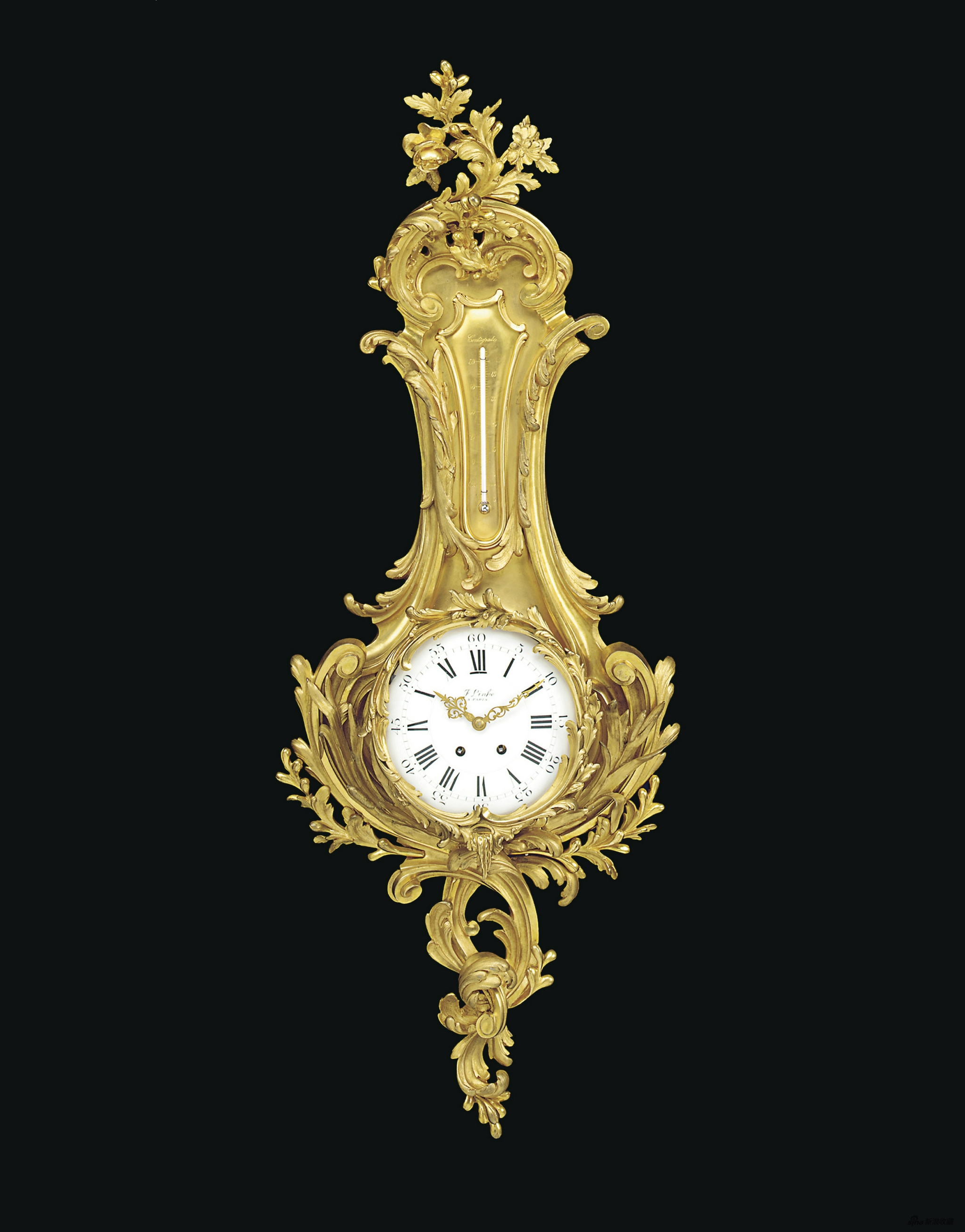 《法国洛可可风格鎏金铜挂钟》，来自华丽之眼