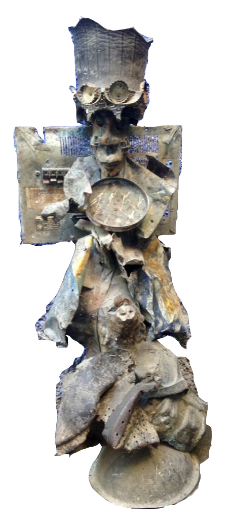 安德烈?欧仁尼 尔兹利?丹拓30”x13”x8_ 综合材料 2017