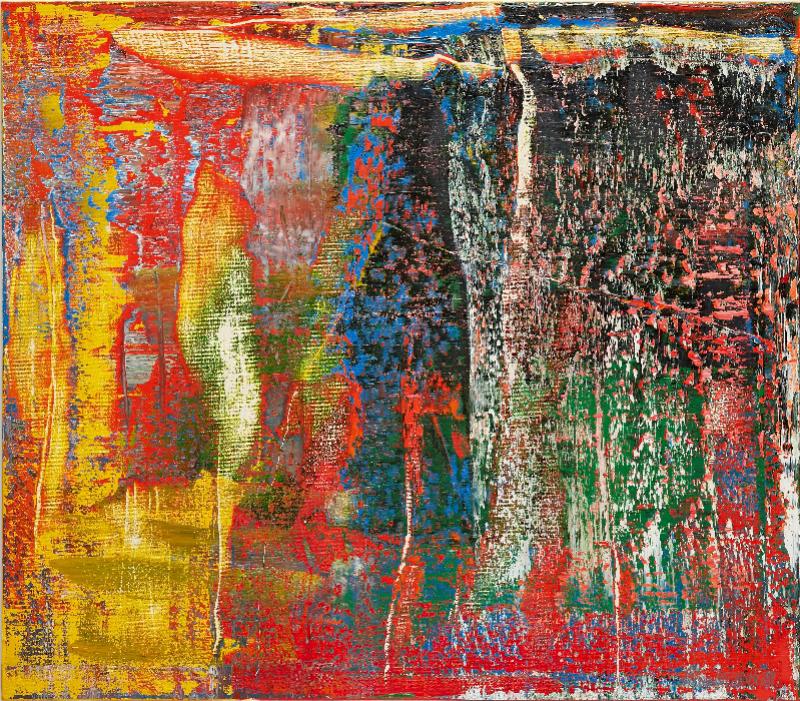 格哈特·里希特《抽象画(940-7号)》(2015年作)