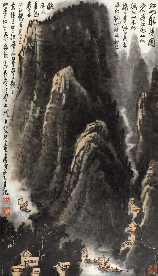 52 李可染（1907-1989） 江山胜境图