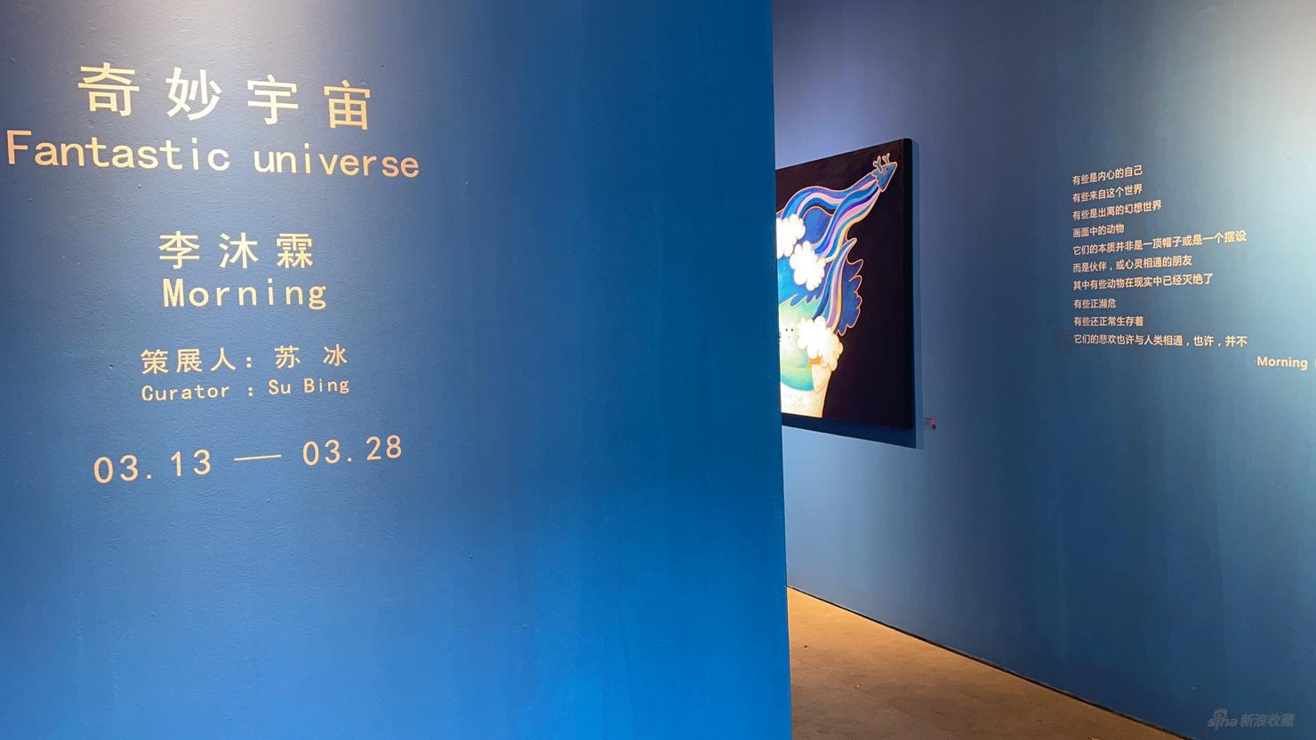 李沐霖·奇妙宇宙 个展现场