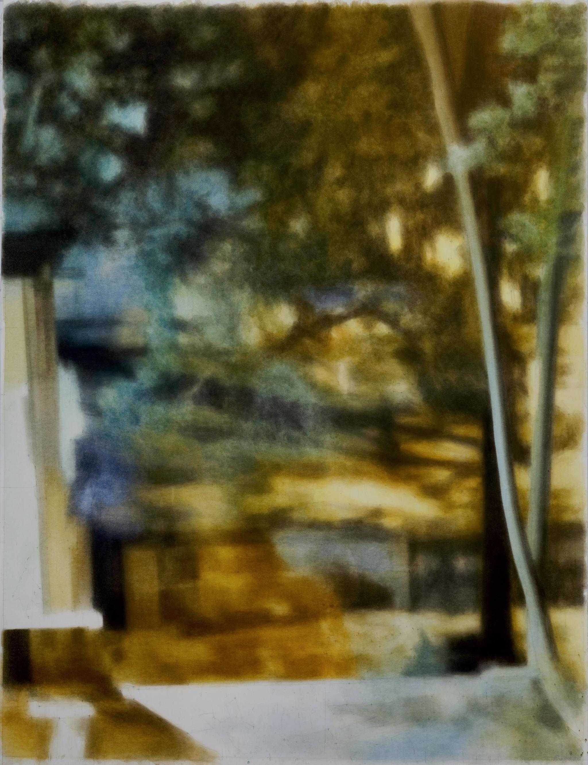 康海涛 朝阳厂 2020-2021 纸板丙烯 238x182cm