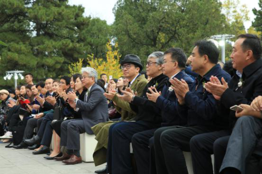 清华大学雪花秀非遗保护基金“文化之美·漆心可见”年度成果展开幕现场