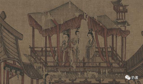 东晋 顾恺之《洛神赋图》卷(细节)