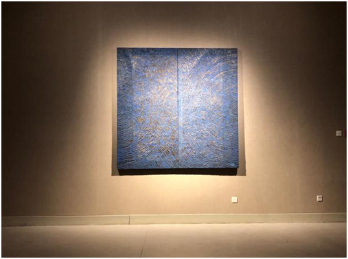 界No.018-004 / 瓷、油彩 / 200x200cm / 2018年