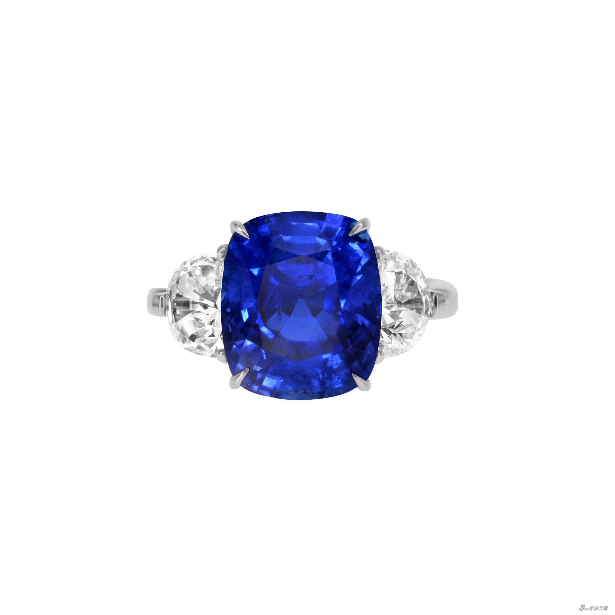 《蓝宝石戒指》,蓝宝石,来自SILKEN EAST CO。 &; SUMIO JEWELRY 珠宝