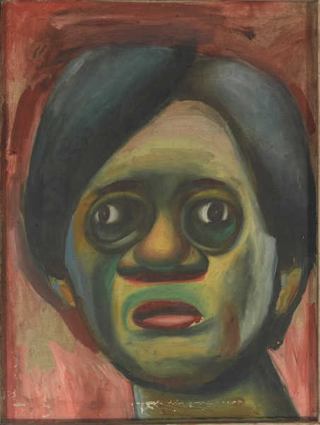林琳 成其好肖像 布上油画 60×45cm 1985