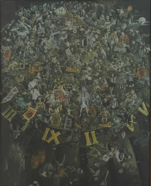 刘大鸿 仲秋 布面油画 80.5×60cm 1989