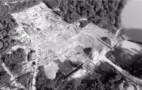 兰若寺墓地俯视图