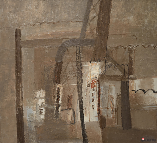 都市曲系列之十六 布面油画 180cm×200cm 2015年,罗坚