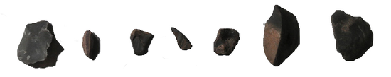 三山岛遗址·打制石器 约一万多年前