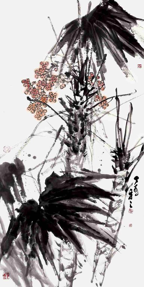 春风无处不开花 138×68cm