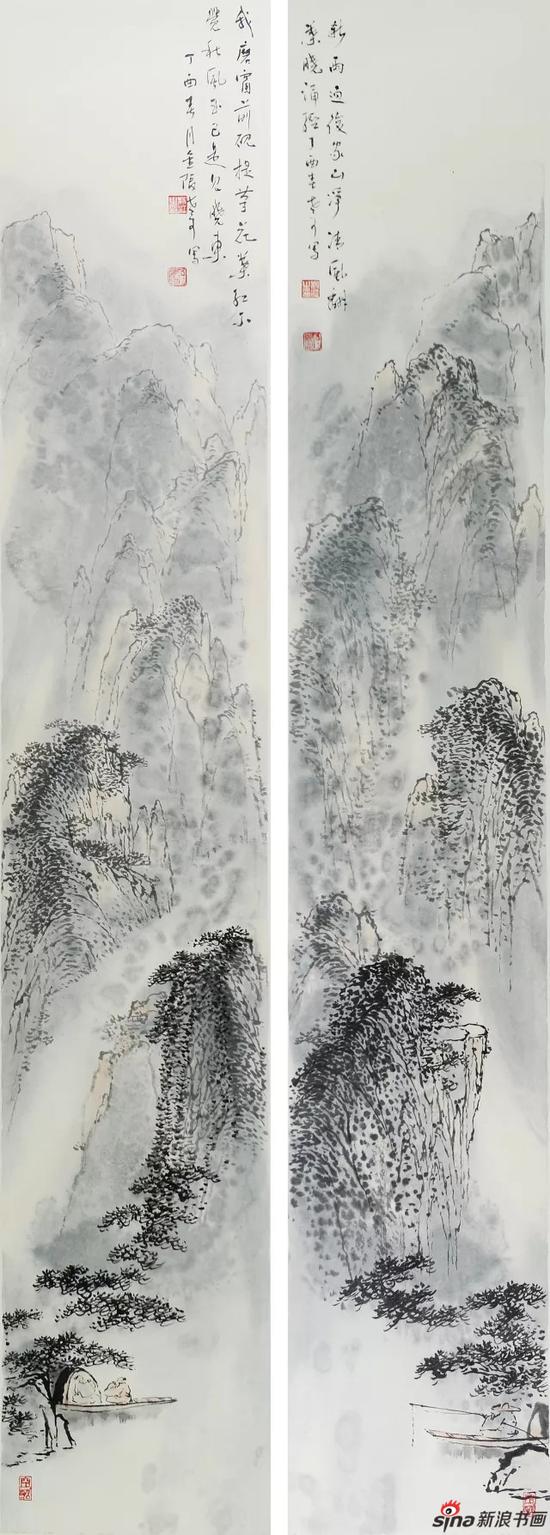 柯强兴 《新雨过后》 96x180cm 2017年创作