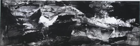 《F215 心原》 245cm×745cm 2014 年(第二届水墨演绎全球巡展作品)