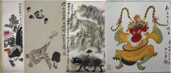 扣押的53幅字画